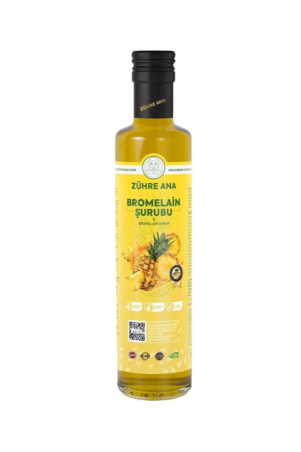 Zühre Ana Bromelain Ananas İçeren Detox Şurubu