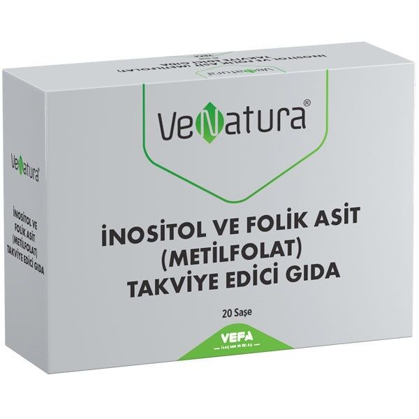 Venatura İnositol Ve Folik Asit (Metilfolat) 20 Saşe