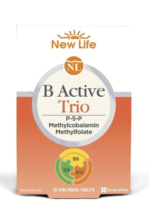 New Life B Active Trio P-5-P 30 Tablet