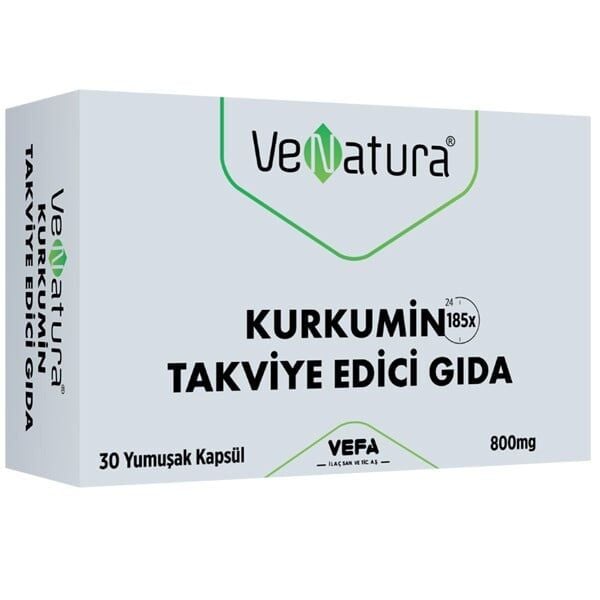 Venatura Novasol Kurkumin 30 Kapsül Gıda Takviyesi