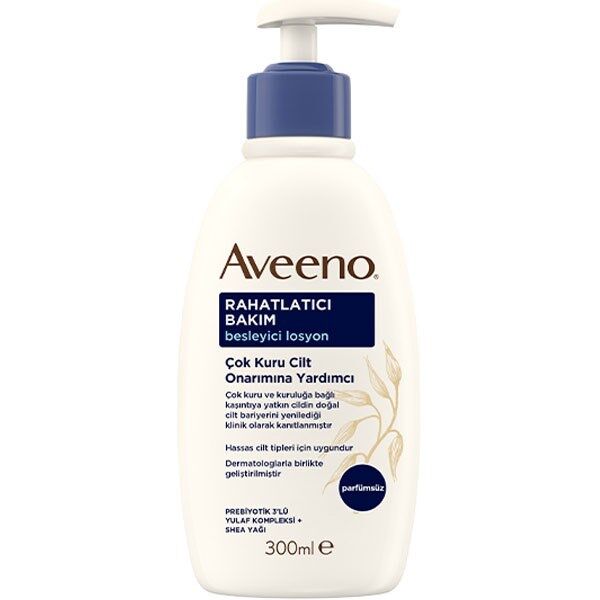 Aveeno Rahatlatıcı Bakım Besleyici Losyon 300 ml