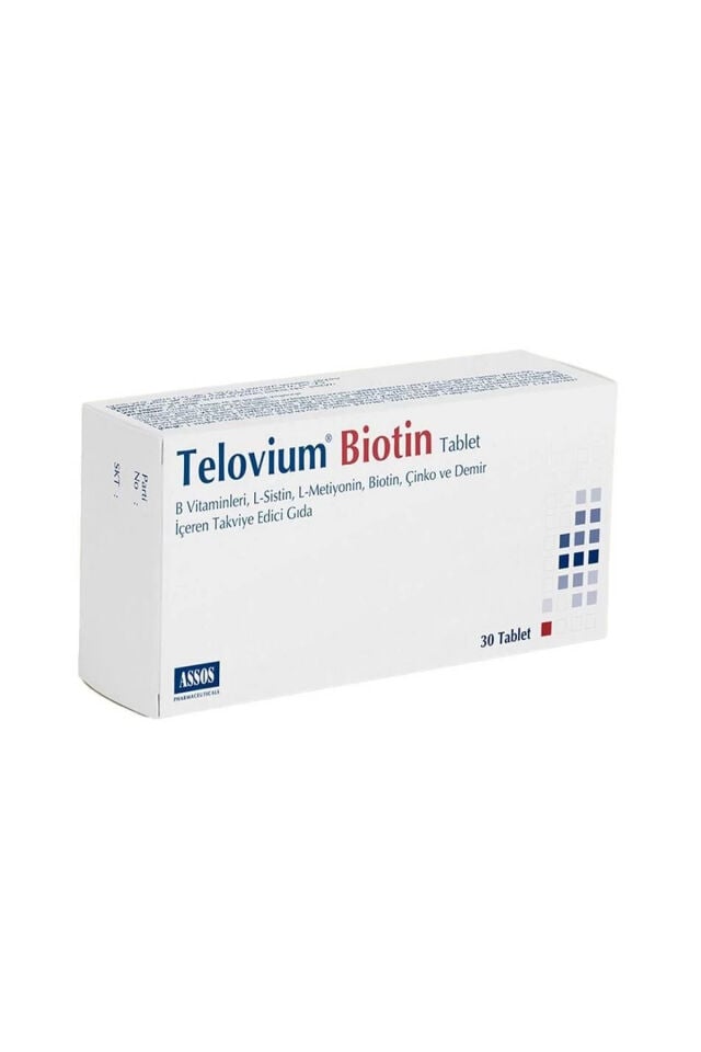 Telovium Biotin 30 Tablet