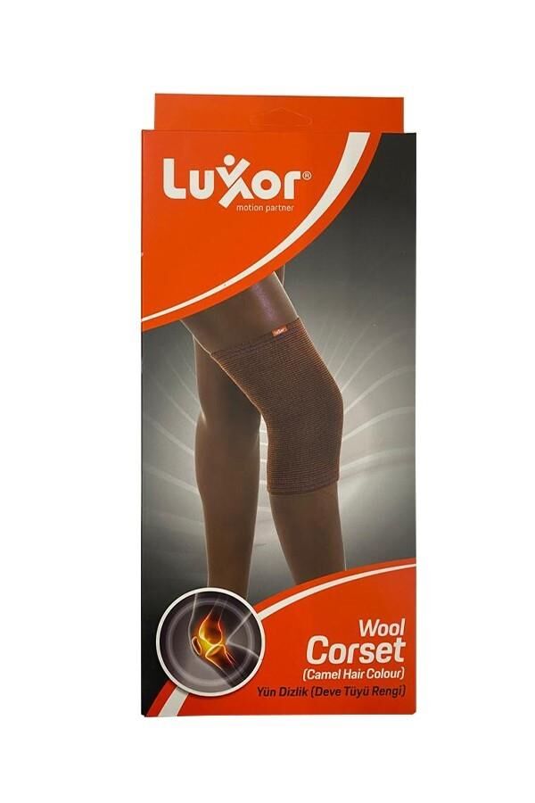 Luxor 226 Deve Tüyü Rengi Yün Dizlik - Medium