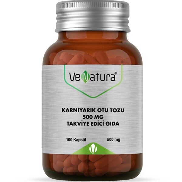 Venatura Karnıyarık Otu Tozu 500 mg 100 Kapsül