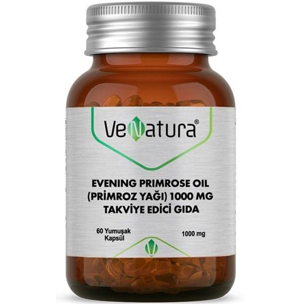 Venatura Evening Primrose Oil Primroz Yağı 1000 mg 60 Kapsül