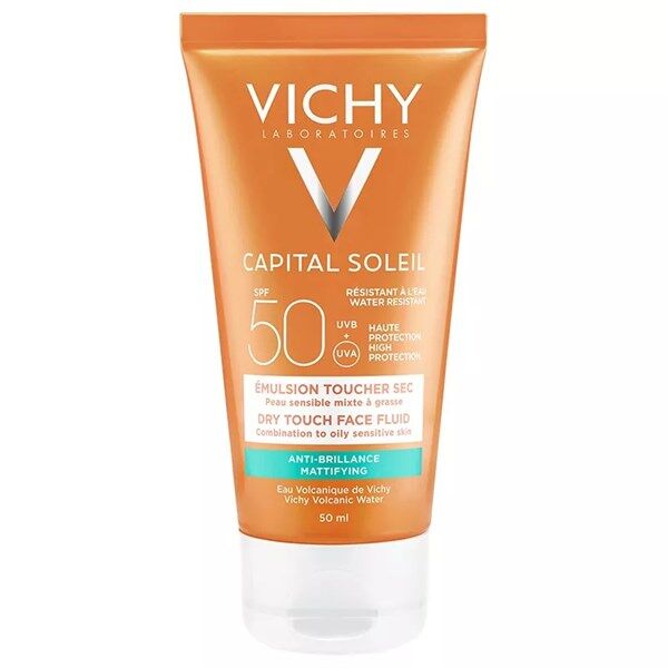 Vichy Capital Soleil Dry Touch Face Fluid Spf50 50ml