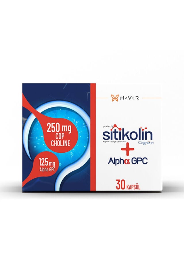 Haver Sitikolin Cog+ Alpha 30 Kapsül
