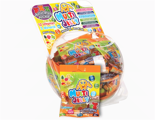 Multi Jelly Jelibon 40'lı