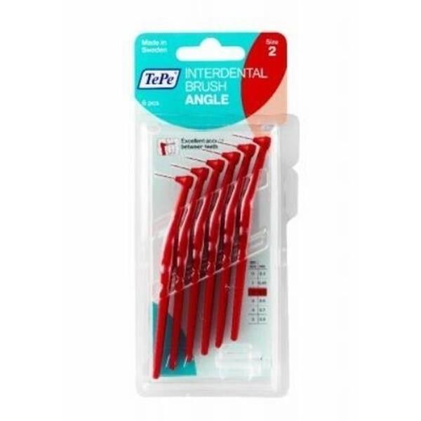 Tepe Angle Arayüz Fırçası Kırmızı 0,5 mm 6'lı Paket
