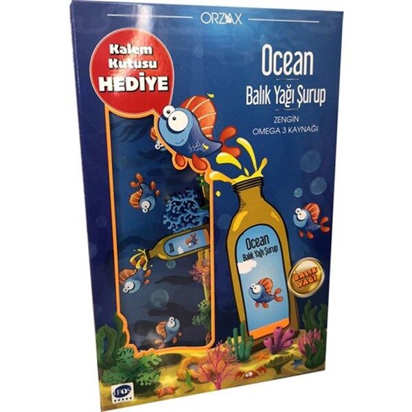 Ocean Balık Yağı Şurup 150 ml Kalem Kutusu Hediyeli