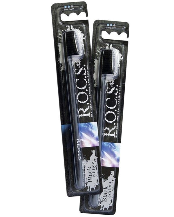 Rocs Diş Fırçası Black Edition