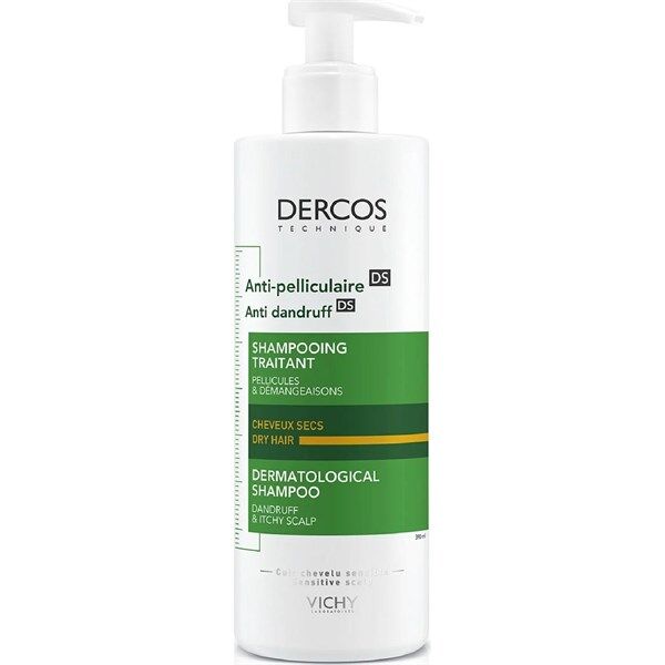 Vichy Dercos Anti-Dandruff Kepeğe Karşı Şampuan 390ml- Kuru Saçlar için