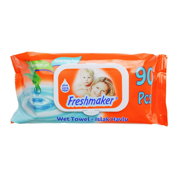 Freshmaker Islak Mendil Kapaklı 90 Adet