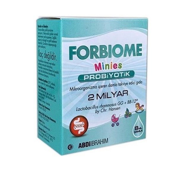 Forbiome Minies Probiyotik Damla 8 ml