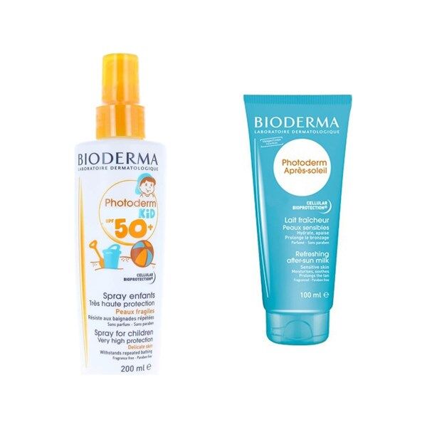 Bioderma Photoderm Kid Spray SPF50 200ml + After Sun 100 ml
