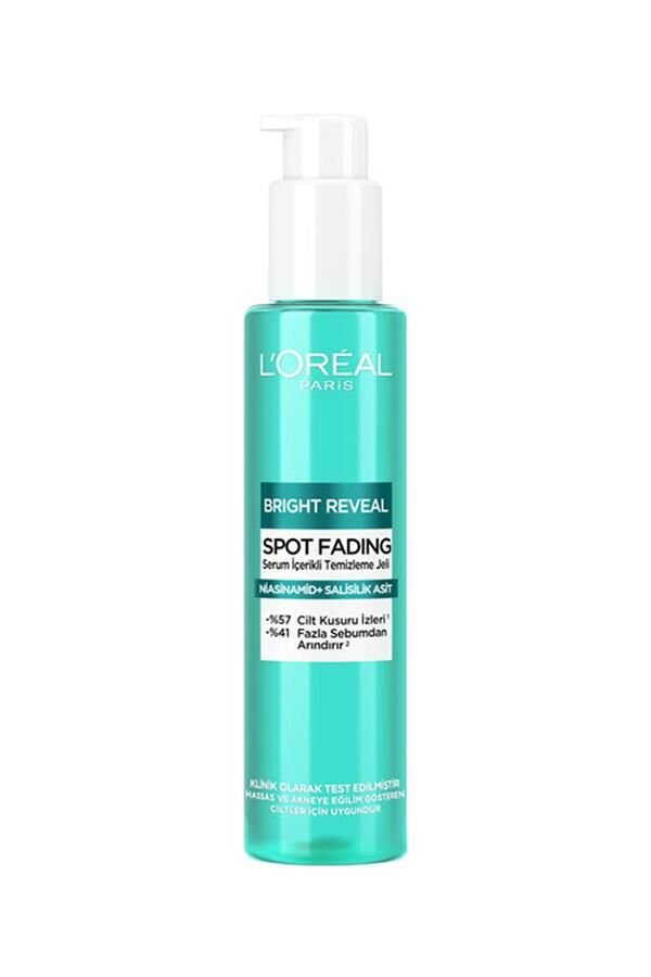 Loreal Paris Bright Reveal Spot Fading Serum İçerikli Temizleme Jeli 150 ml