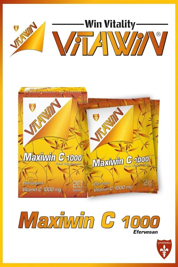 Vitawin Maxiwin C 1000 mg efervesan 20 saşe