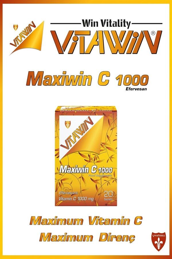 Vitawin Maxiwin C 1000 mg efervesan 20 saşe