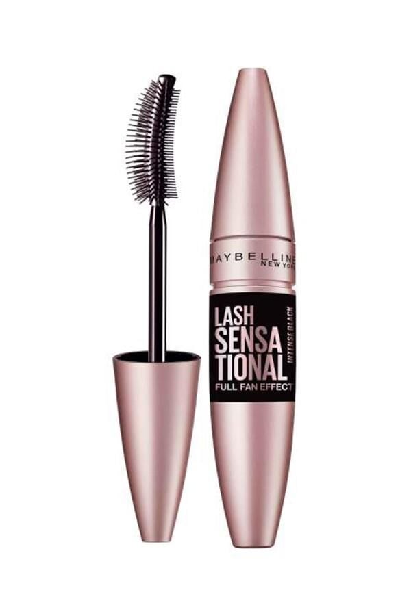 Maybelline New York Lash Sensational Yelpaze Etkili Intense Black Maskara - Ekstra Siyah