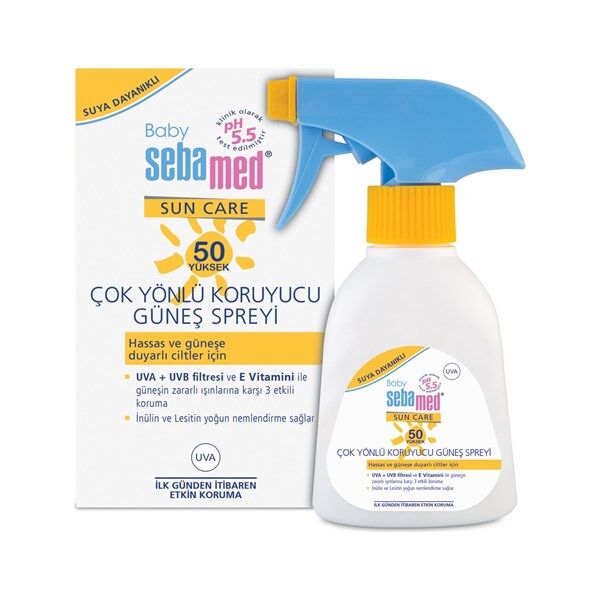 Sebamed Baby Sun Koruyucu Bebek Güneş Spreyi SPF 50 200 ml