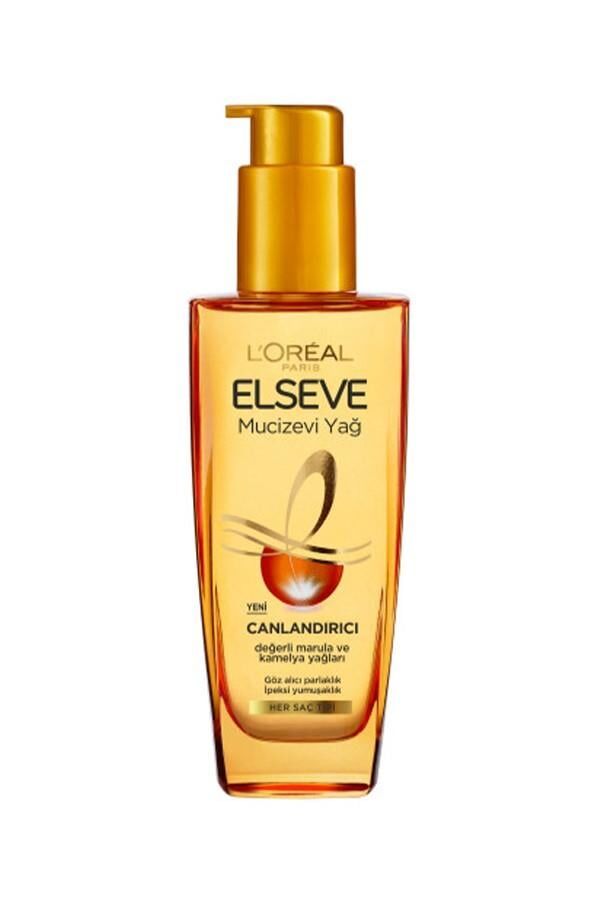 Elseve Mucizevi Yağ Canlandırıcı 100 ml -Her Saç Tipleri