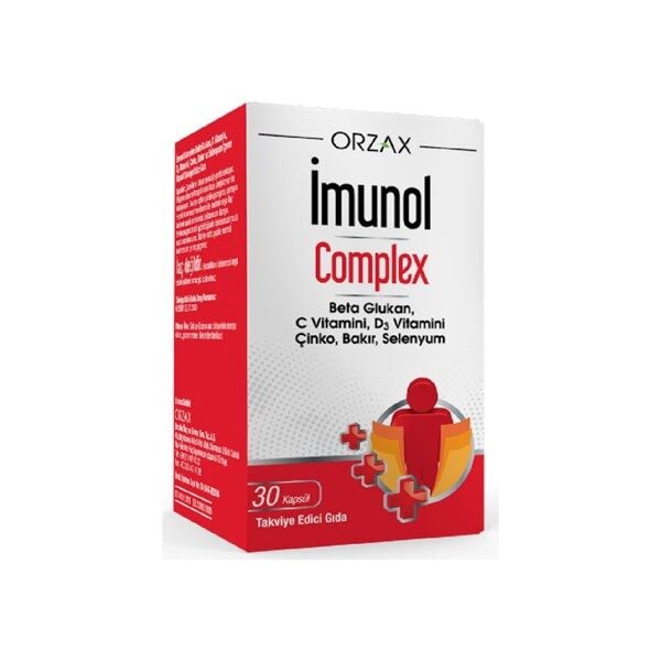 İmunol Complex Takviye Edici Gıda 30 Kapsül