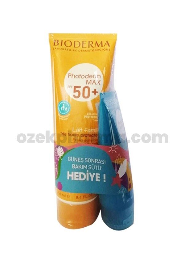 Bioderma Photoderm Max Family Milk Spf 50+ 250ml + Güneş Sonrası Bakım Sütü 100 ml Hediye