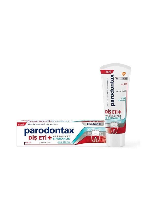 Parodontax Diş Eti + Hassasiyet Ferahlık Beyazlatıcı Diş Macunu 75 ml