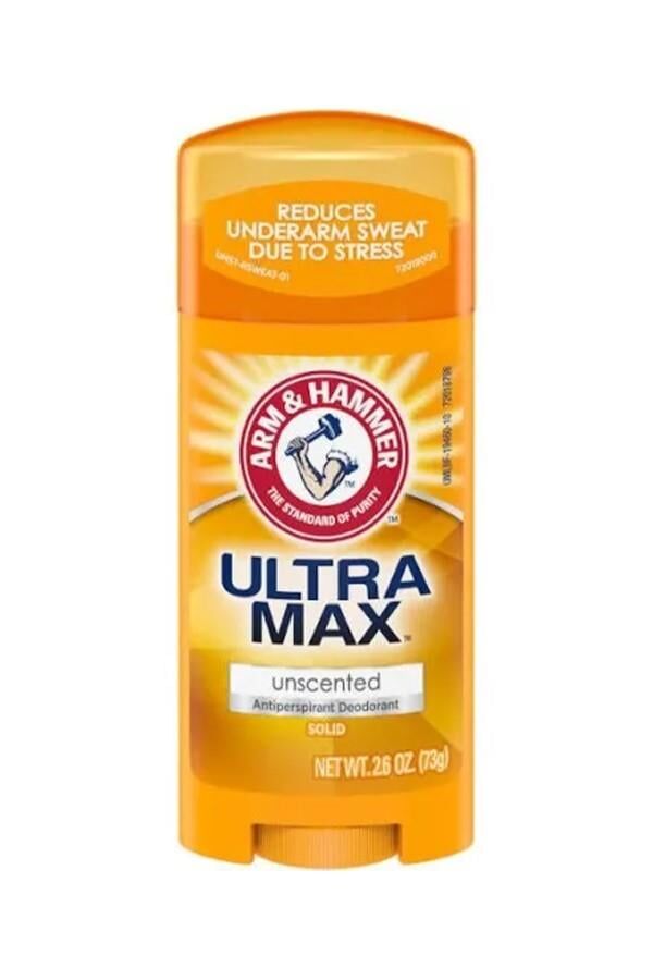 Arm & Hammer Stick Deodorant Ultra Max Unscented 73g-Büyük Kutu