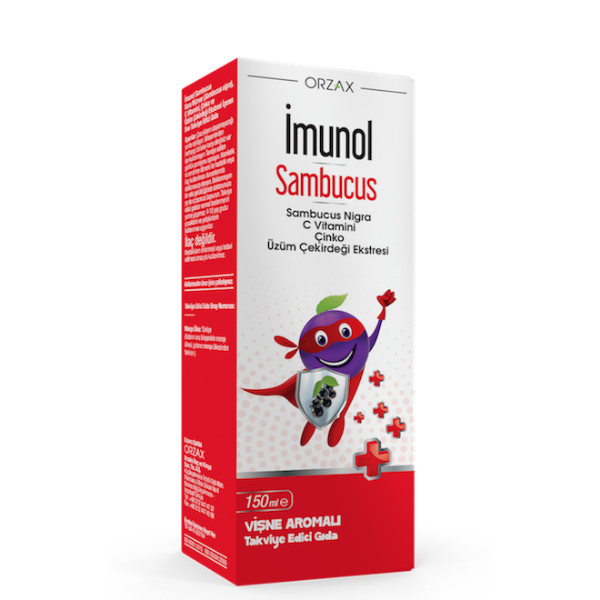 Orzax İMUNOL SAMBUCUS ŞURUP 150 ML