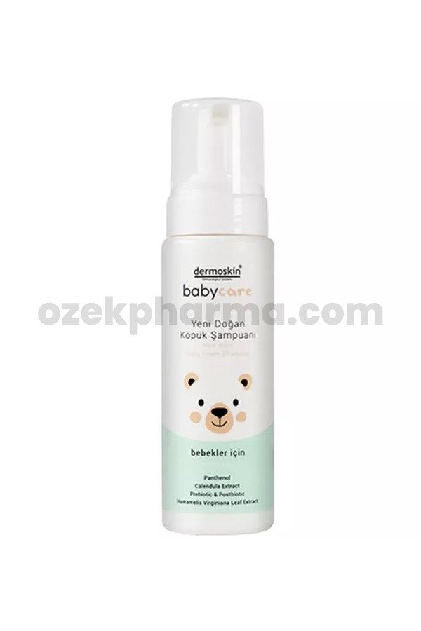 Dermoskin BabyCare Yenidoğan Köpük Şampuanı 200 ml