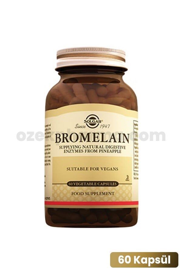 Solgar Bromelain 60 Kapsül