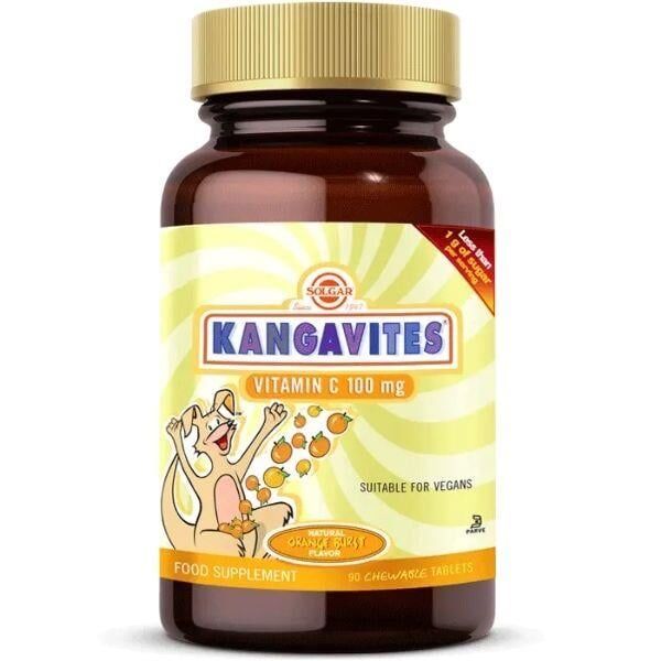 Solgar Kangavites Vitamin C 100 mg