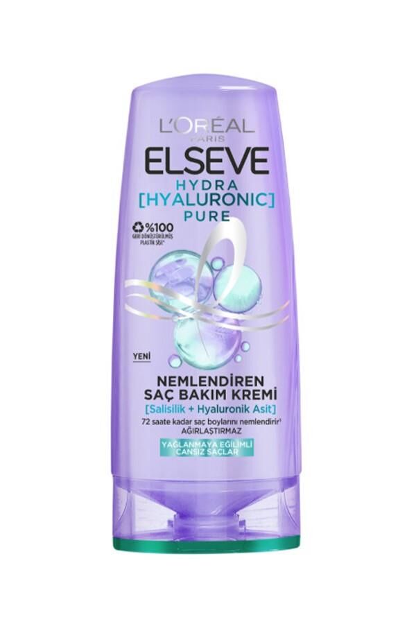 L'Oreal Elseve Hydra Pure Yağlanma Karşıtı Saç Kremi 250 ml