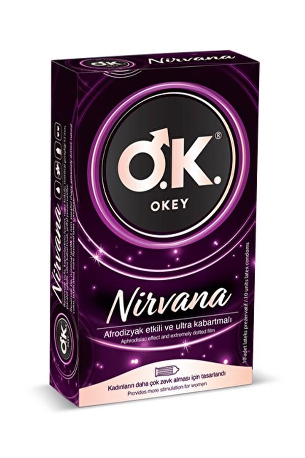 Okey Prezervatif Nirvana 10'lu