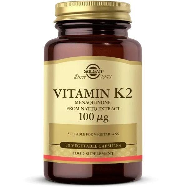 Solgar Vitamin K2 100mg 50 Kapsül