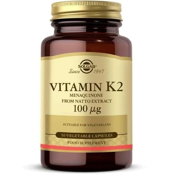 Solgar Vitamin K2 100mg 50 Kapsül