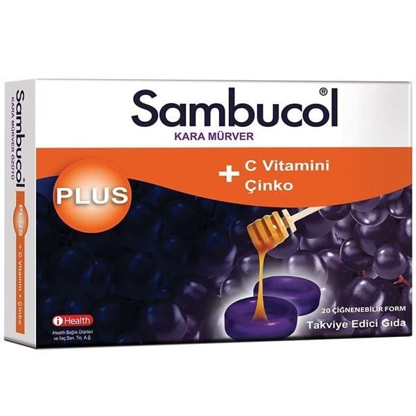 Sambucol Plus Ballı Pastil