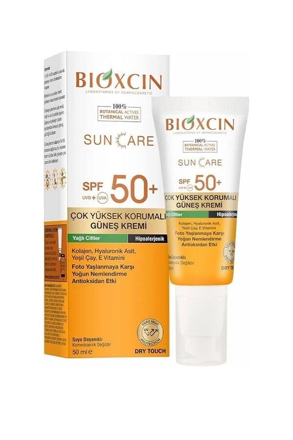 Bioxcin Care Güneş Kremi Yağlı Ciltler SPF50+ 50 ml