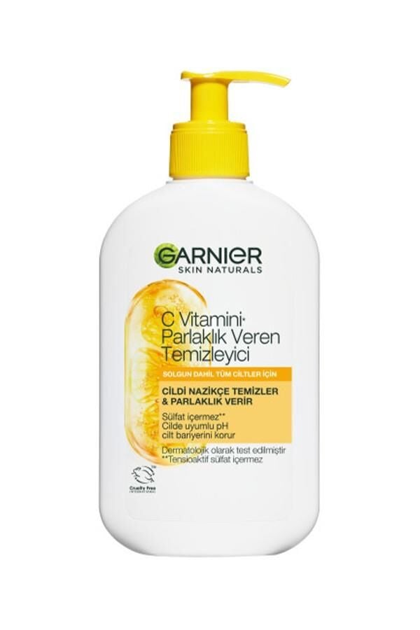 Garnier C Vitamini Parlaklık Veren Temizleyici 250 ml
